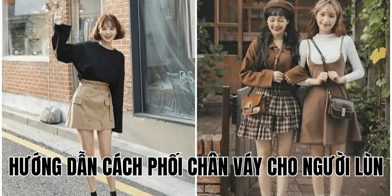 Hướng Dẫn Cách Phối Chân Váy Cho Người Lùn